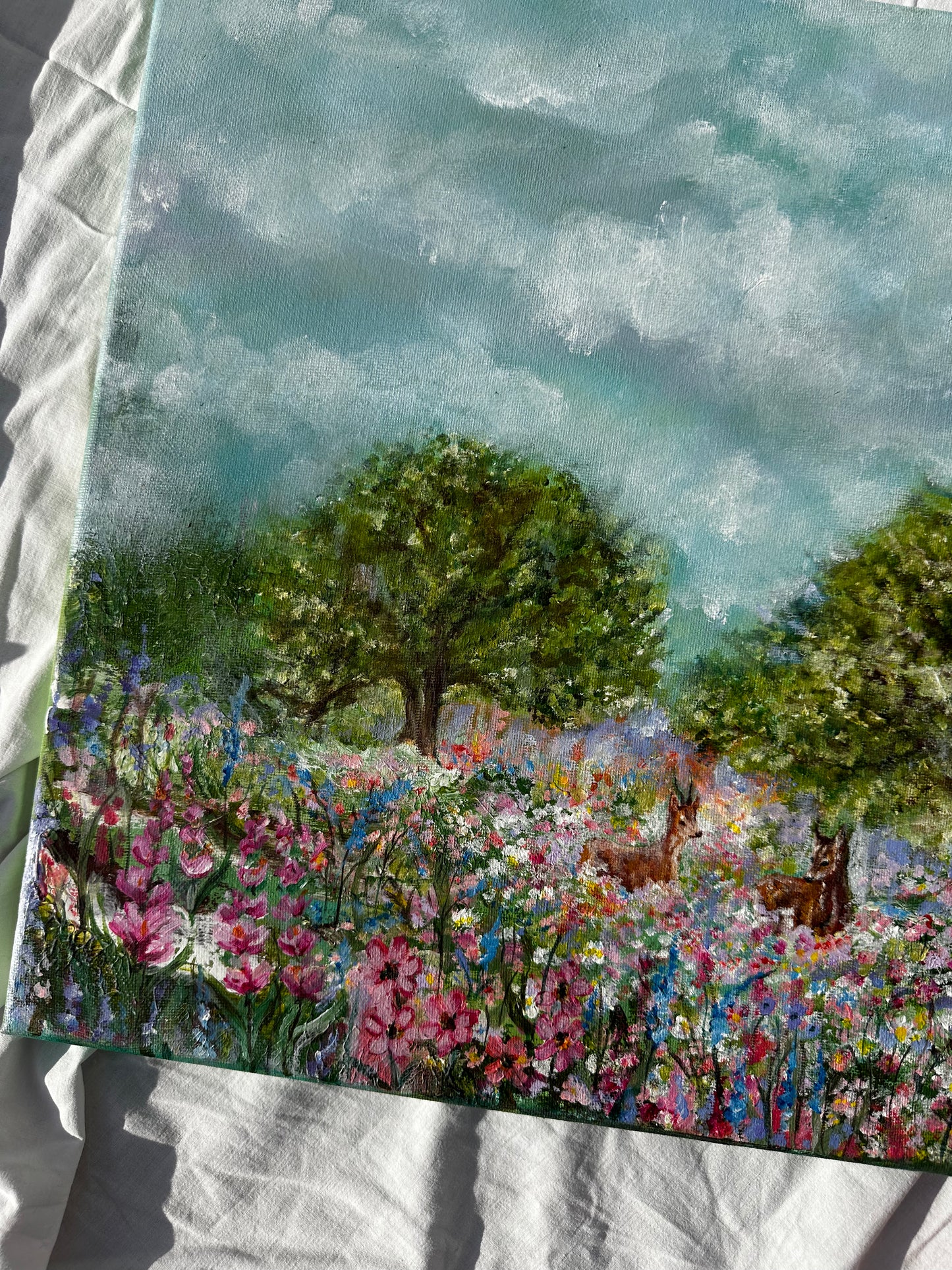 Tra i fiori - quadro