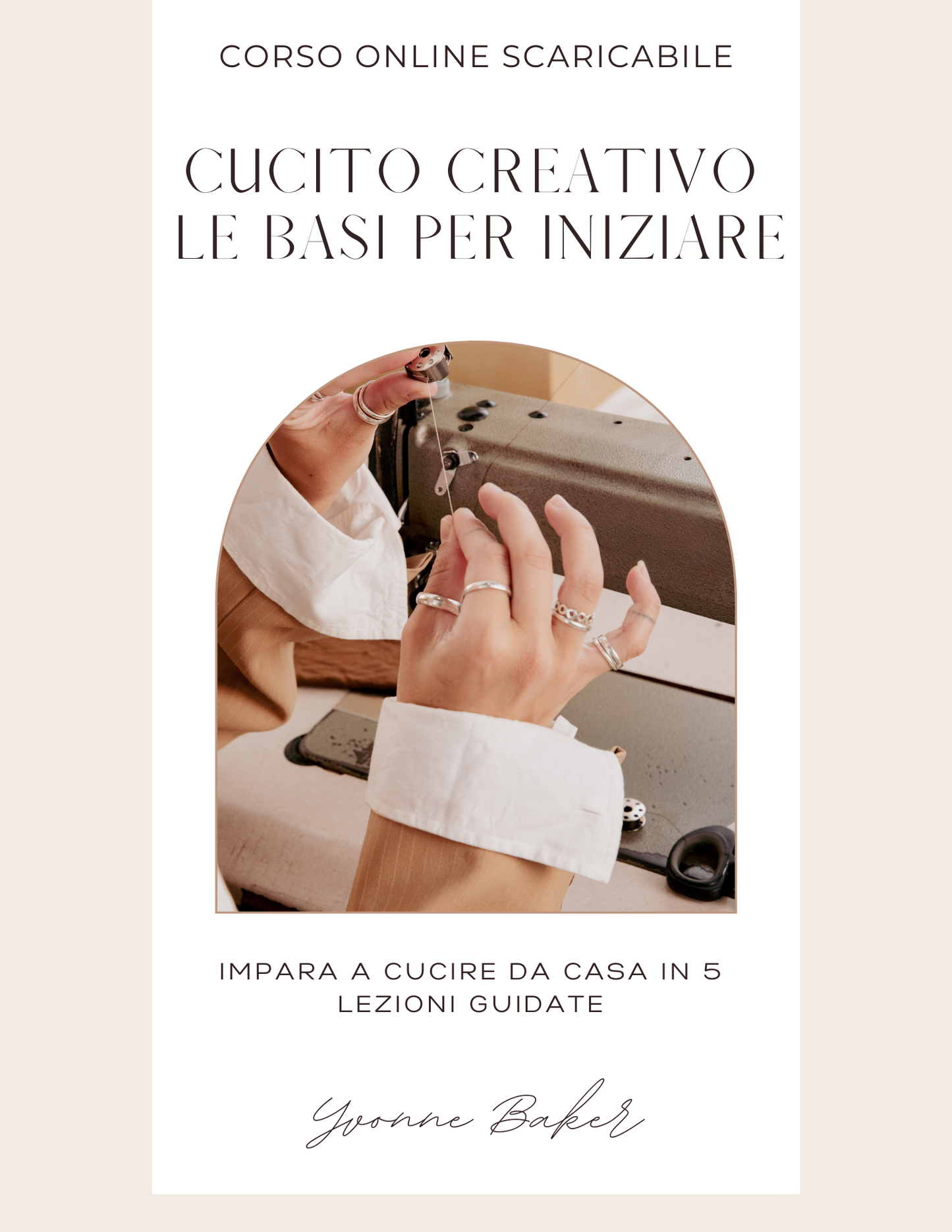Corso Online – Cucito Creativo Base | Impara a cucire da casa in 5 lezioni
