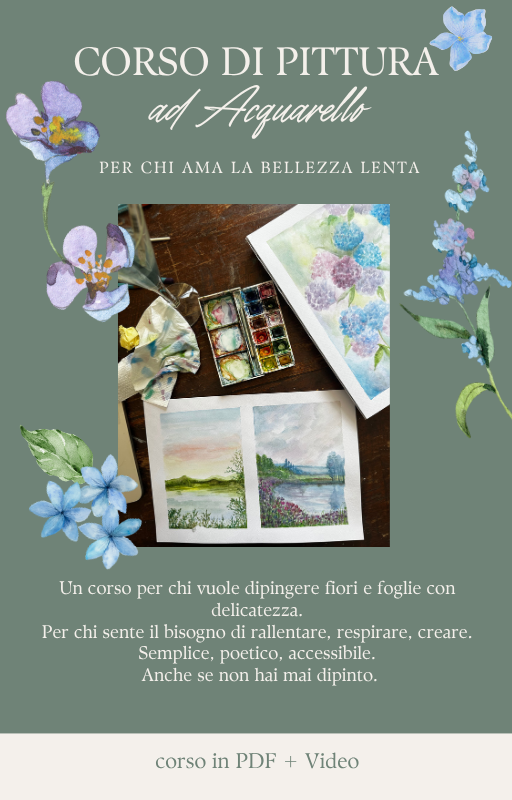 Corso di Acquarello Botanico – Fiori &amp; Foglie