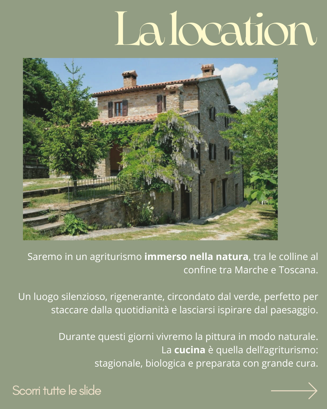 RITIRO ARTISTICO D’AUTUNNO OTTOBRE 2026