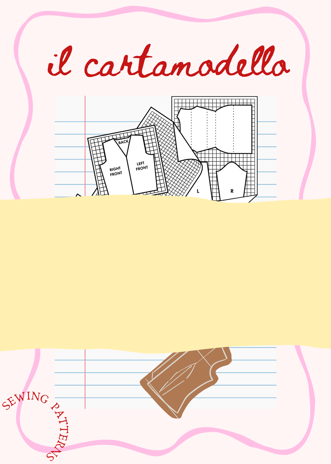 Cartamodello TOP + GONNA WRAP