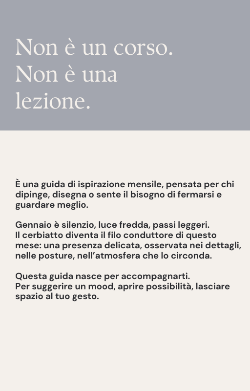 Guida di ispirazione – Gennaio Il cerbiatto