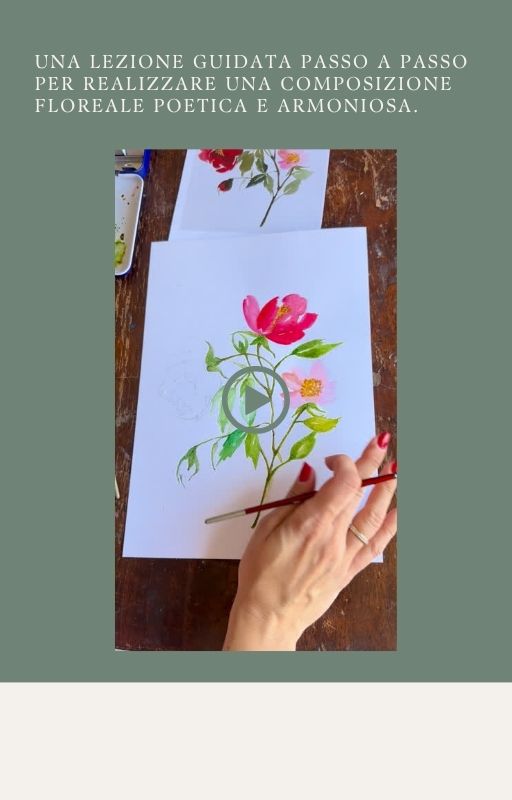 Corso di Acquarello Botanico – Fiori &amp; Foglie