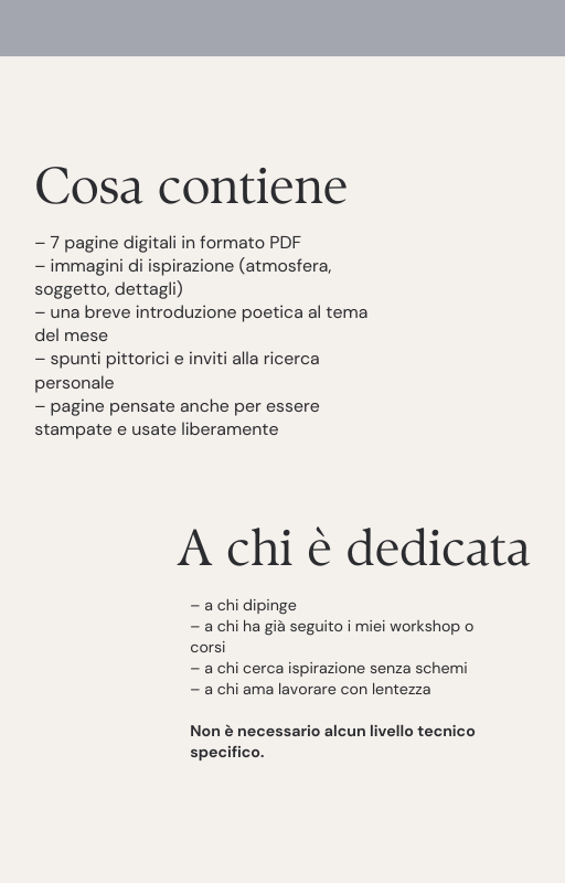 Guida di ispirazione – Gennaio Il cerbiatto