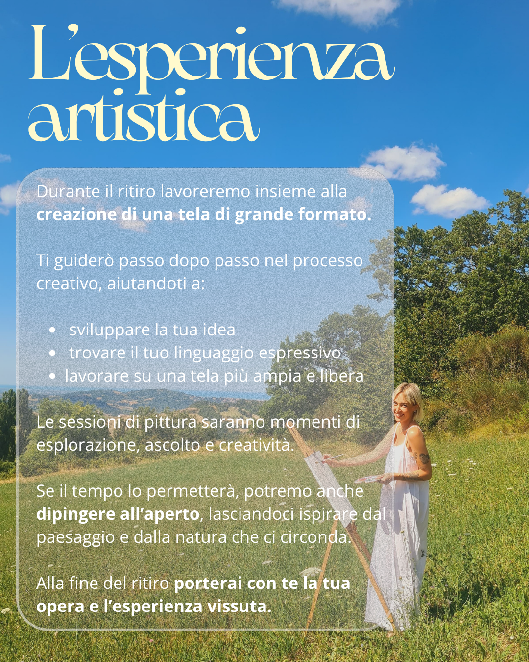 RITIRO ARTISTICO Settembre