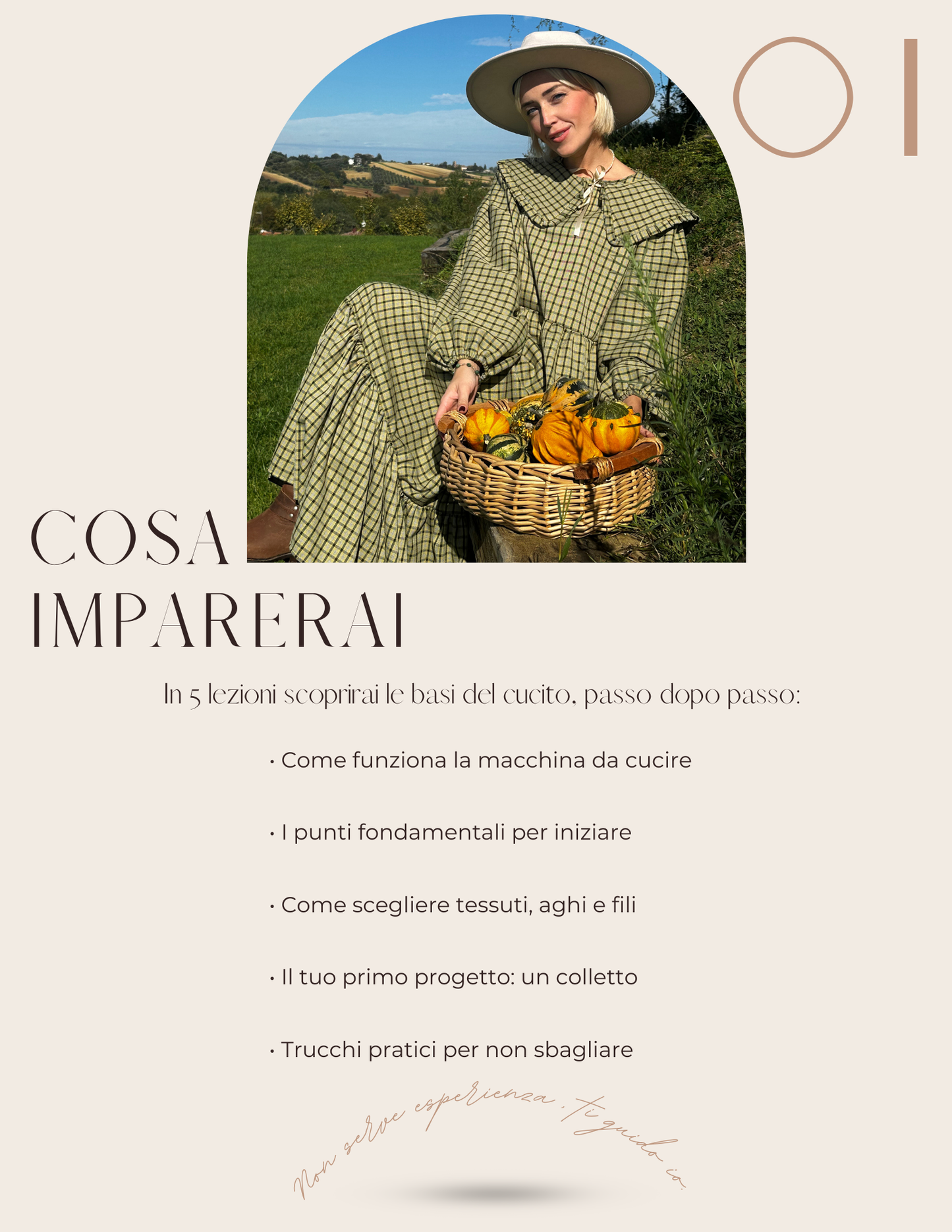 Corso Online – Cucito Creativo Base | Impara a cucire da casa in 5 lezioni