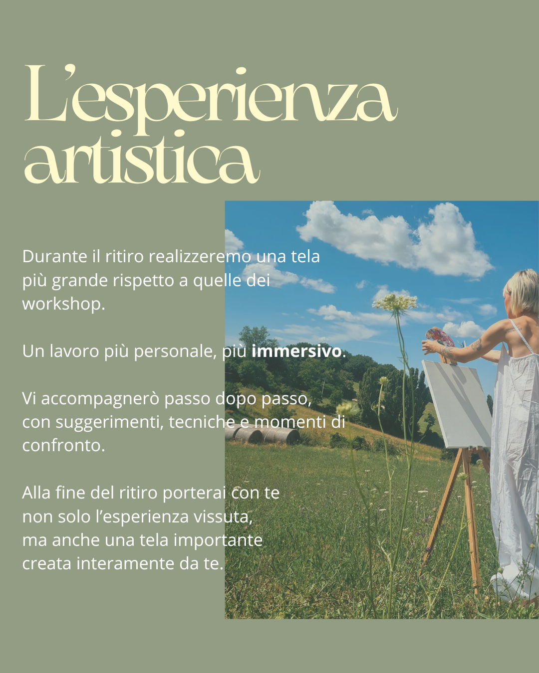 SOLD OUT - RITIRO ARTISTICO Giugno