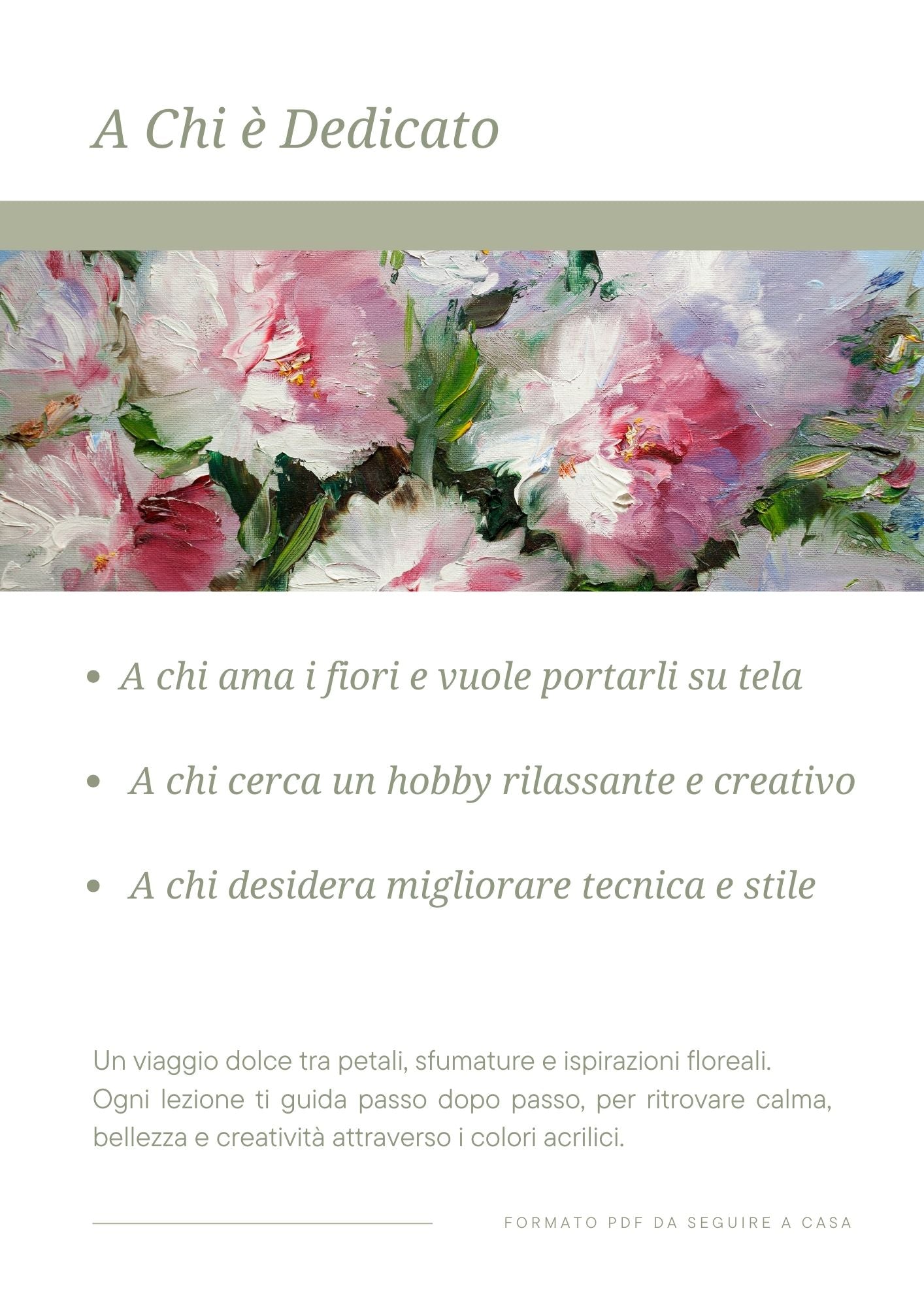 Corso di Pittura Botanica Acrilica – Online