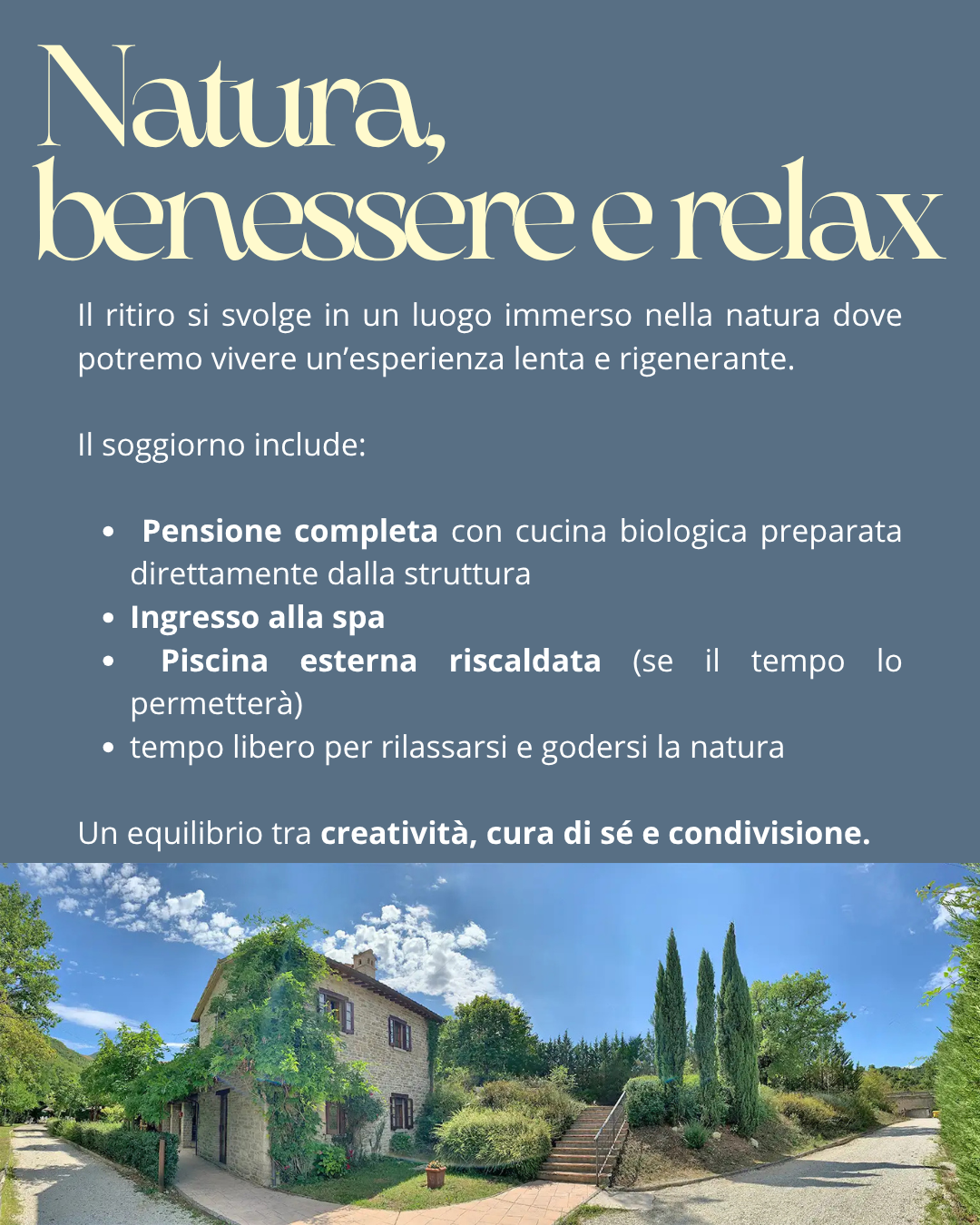 RITIRO ARTISTICO Settembre
