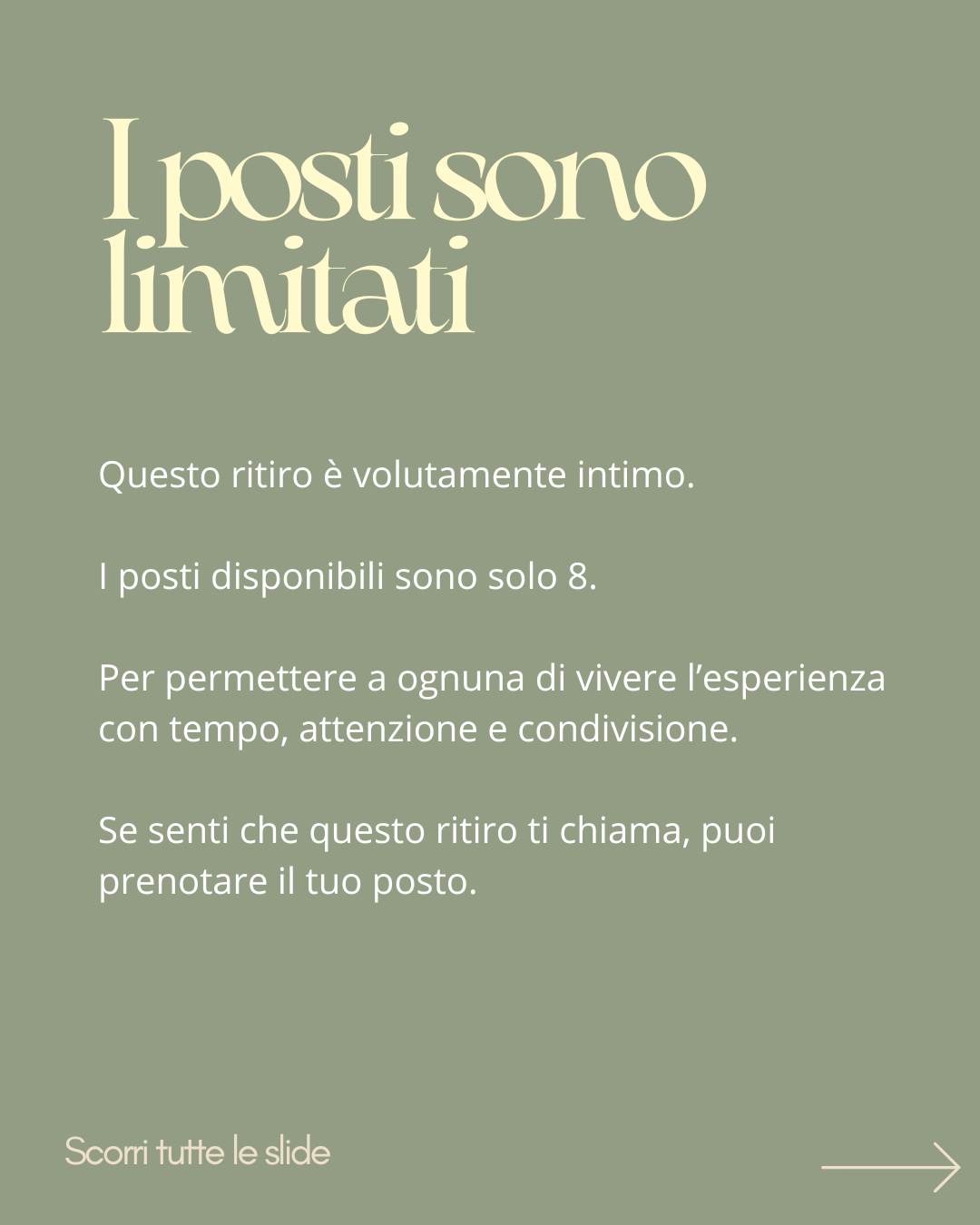 RITIRO ARTISTICO D’AUTUNNO OTTOBRE 2026