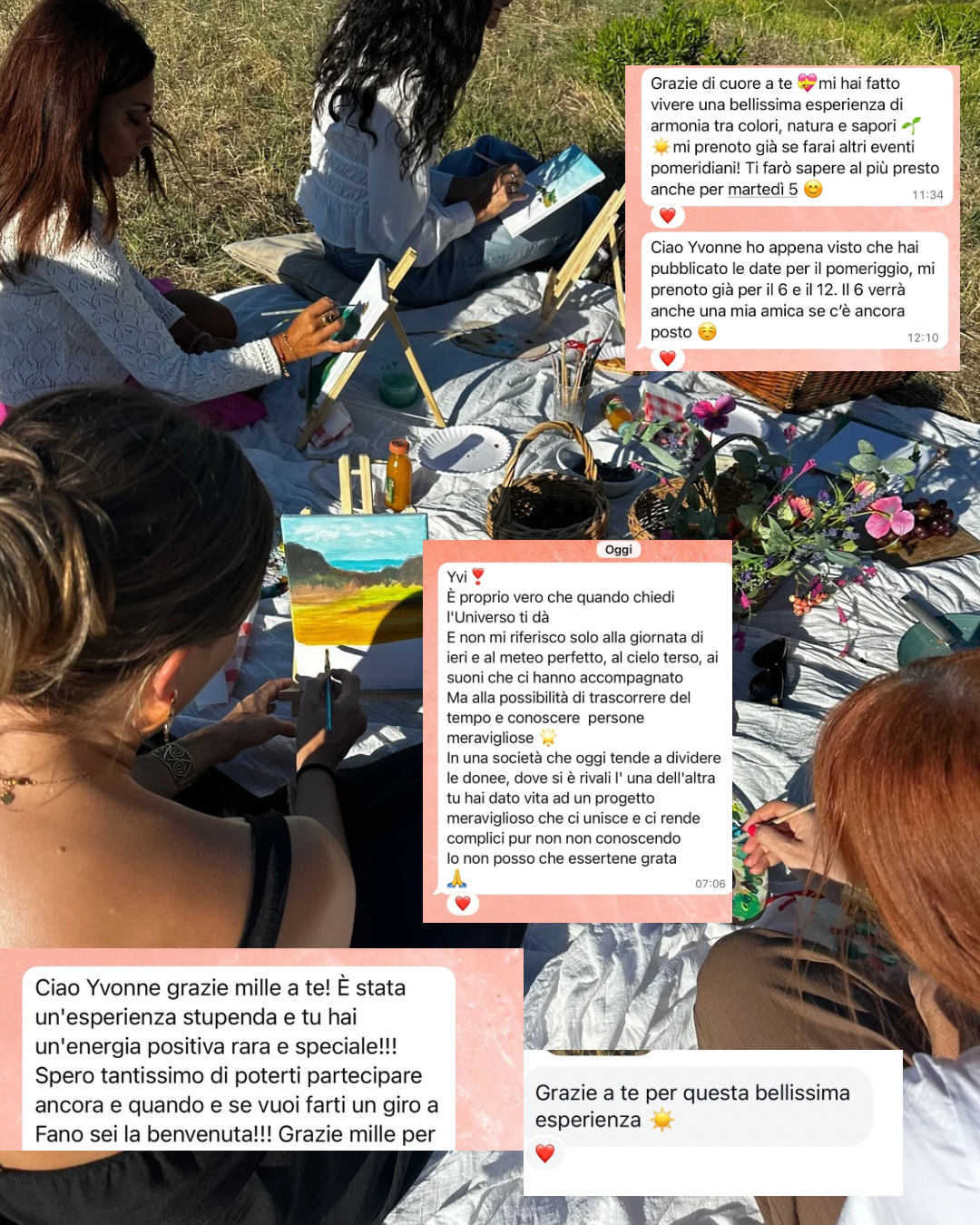 Disponibili da Aprile 2026 – Workshop Pomeridiano di Pittura all’aria aperta