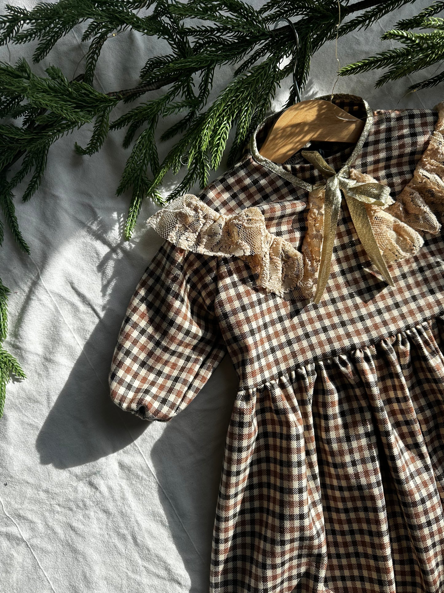 Abitino in Lana per Bambina  – Taglia 12–18 mesi (adatto anche da 7 mesi) – Pezzo Unico