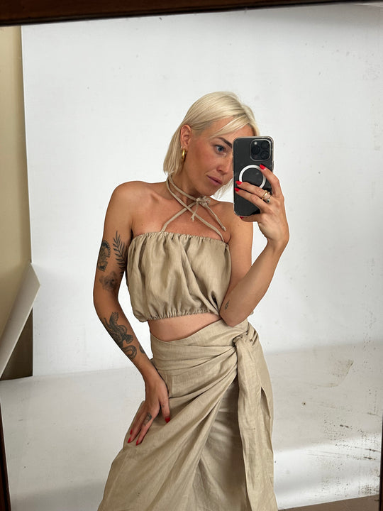 Cartamodello TOP + GONNA WRAP