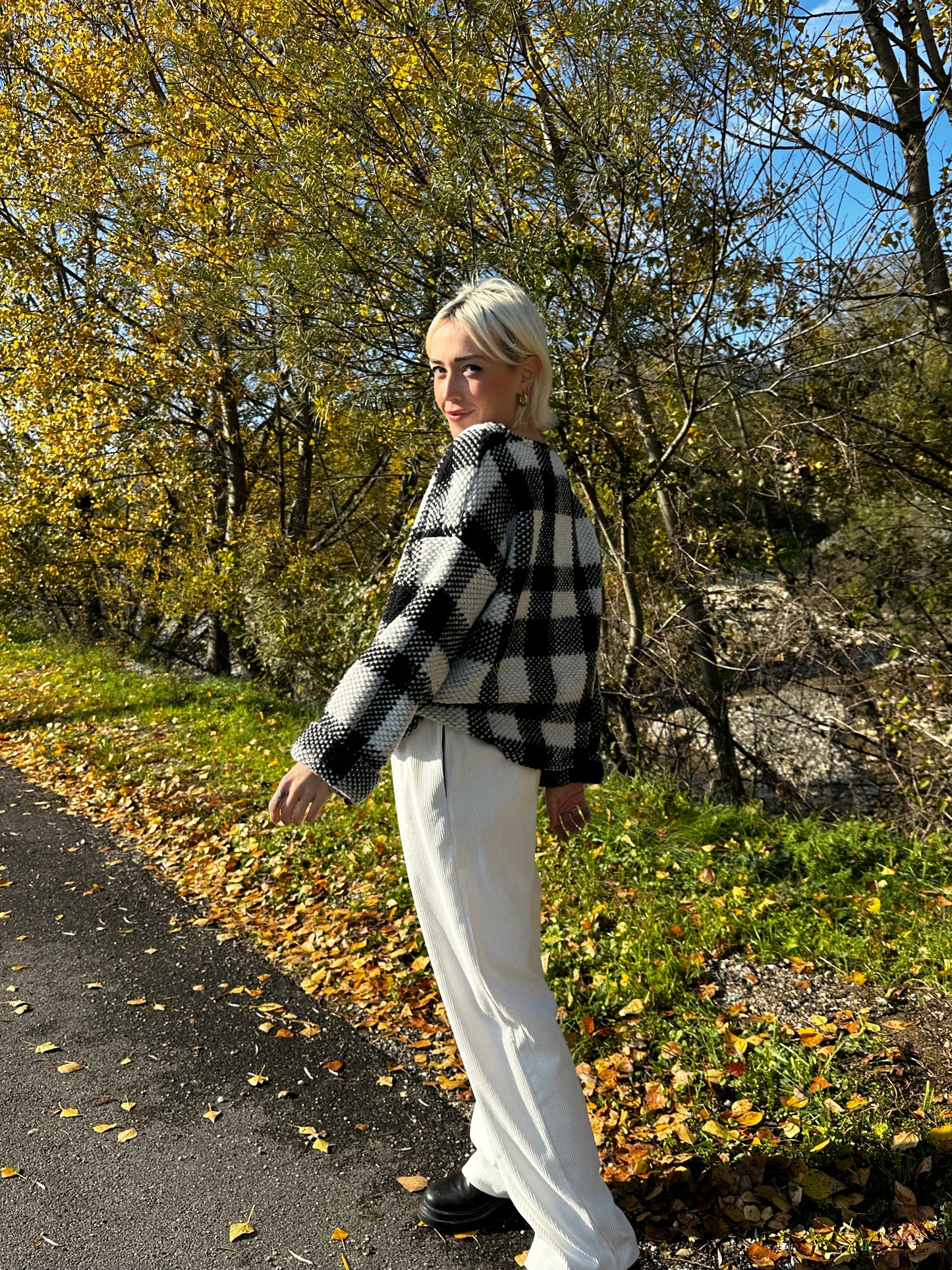 Maglioncino Bianco e Nero