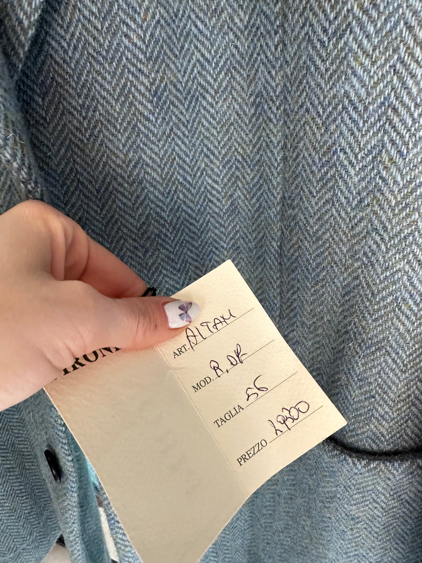 GIACCA SARTORIALE D’ARCHIVIO