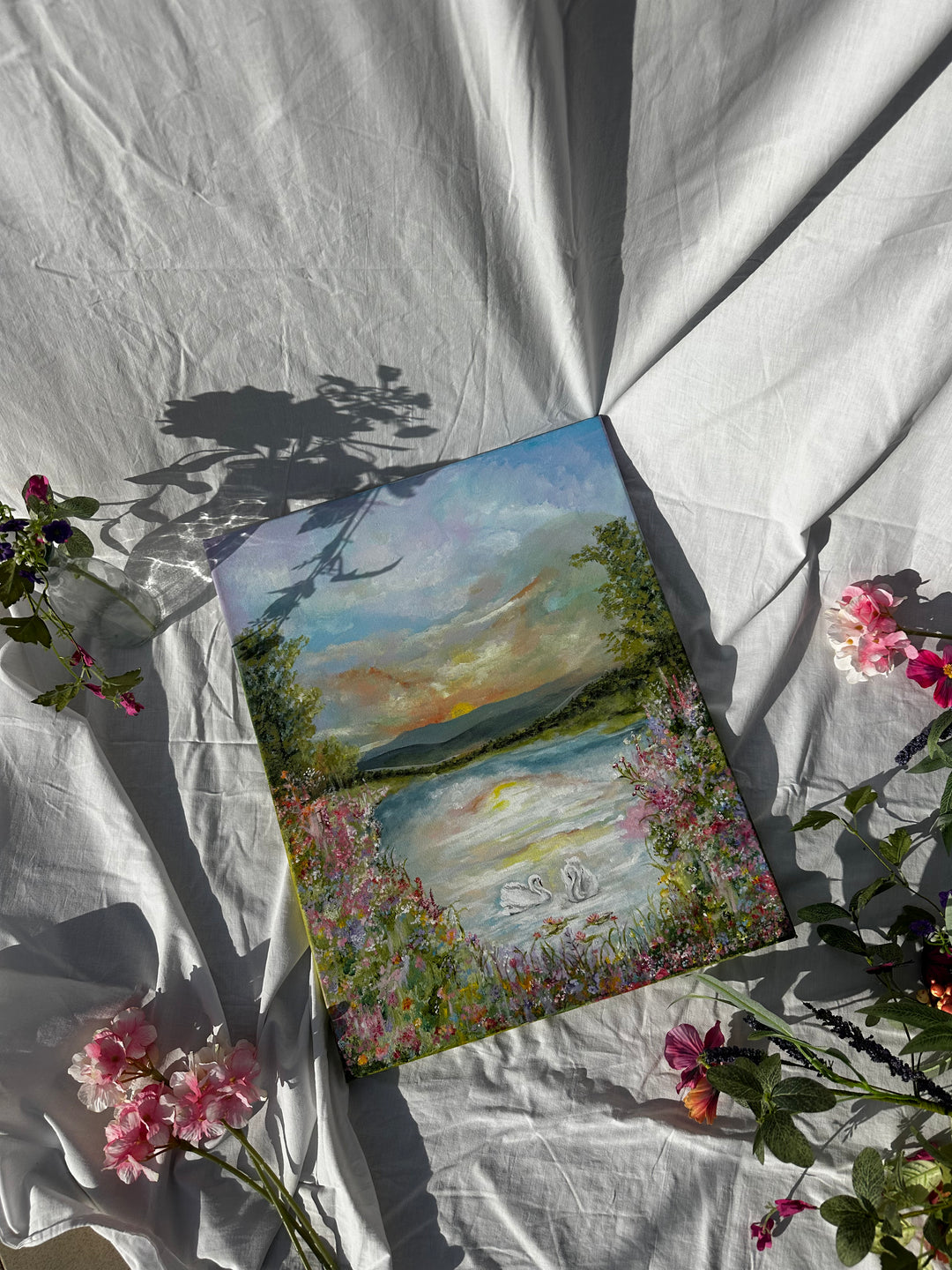 I cigni - quadro