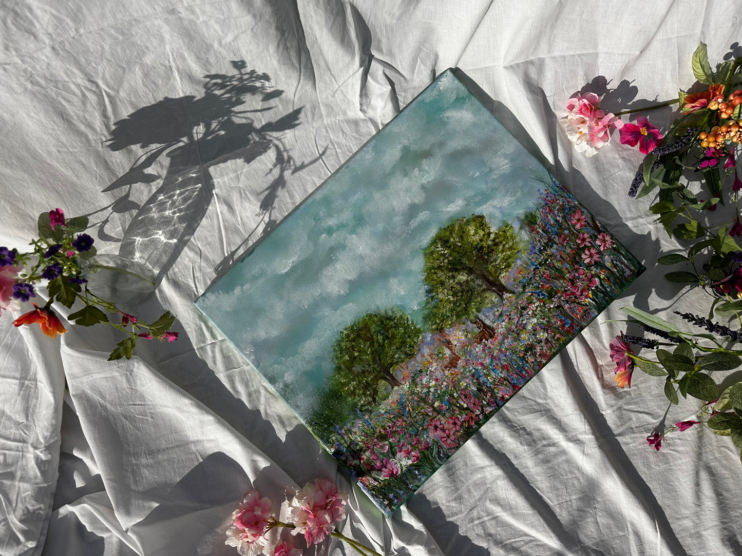 Tra i fiori - quadro