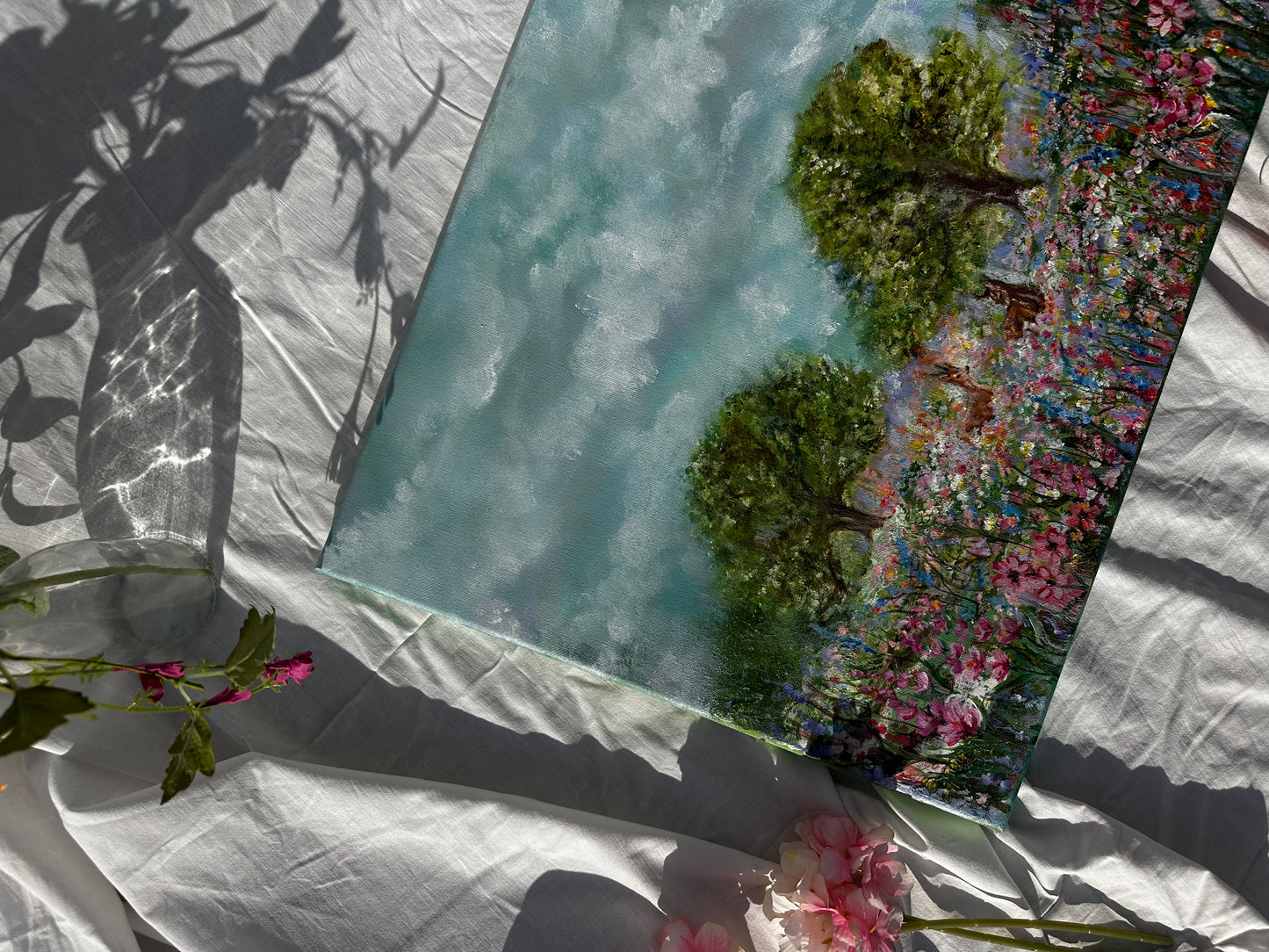 Tra i fiori - quadro