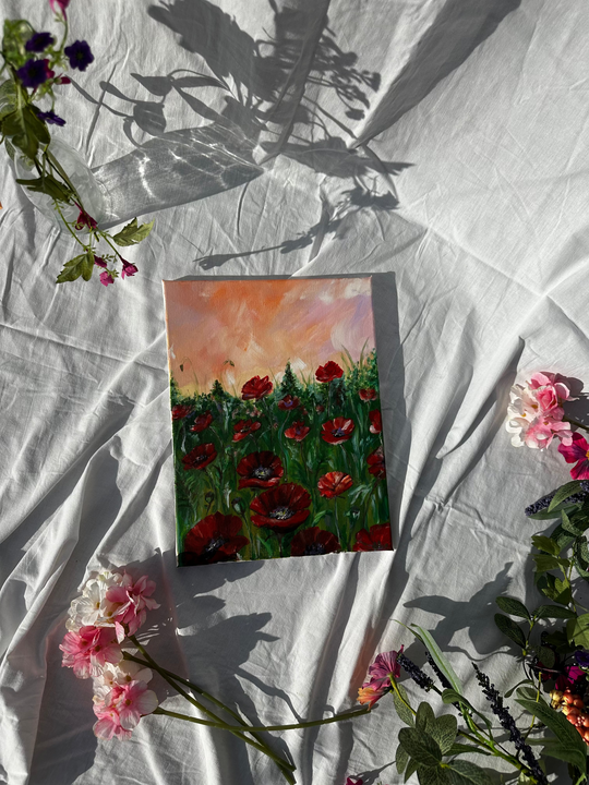 I papaveri - quadro