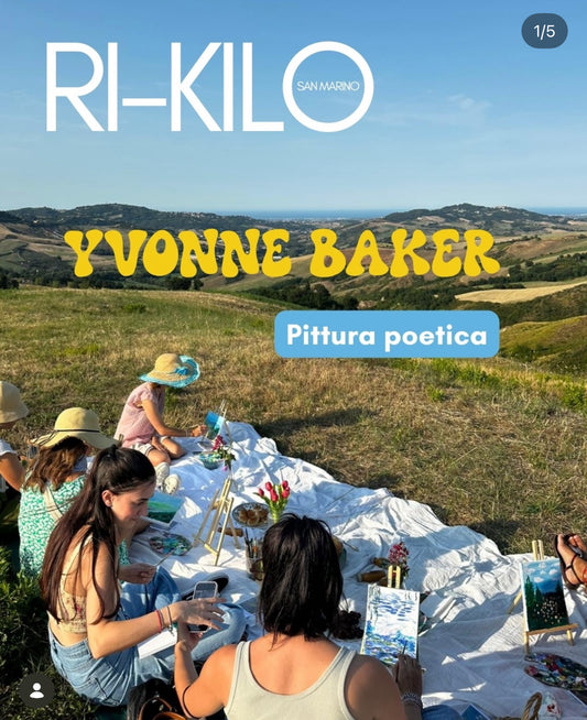 26 APRILE Pittura all'evento Ri-Kilo a San Marino , Aprile