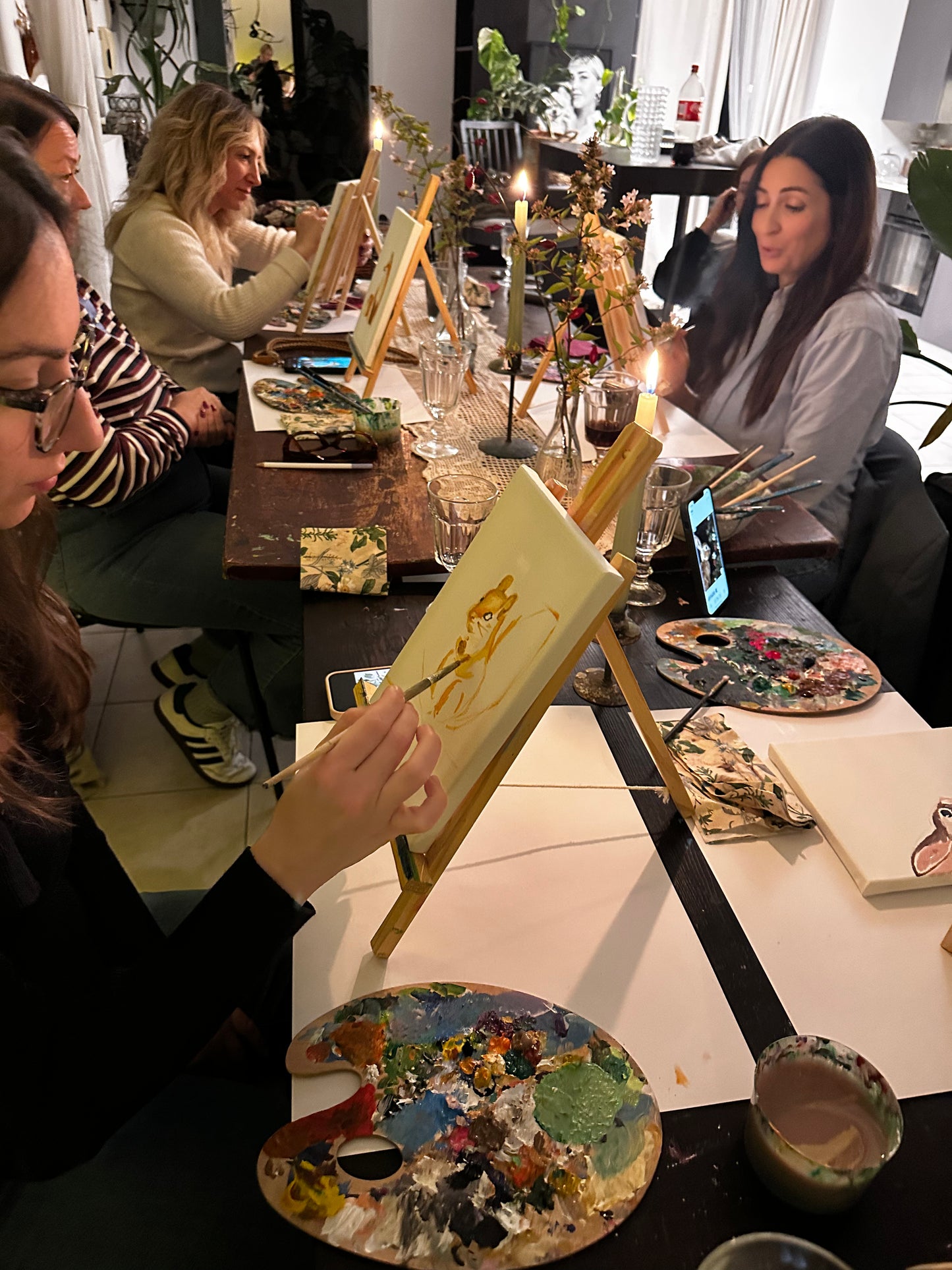 Prenotazione – Workshop Serale con Cena & Pittura