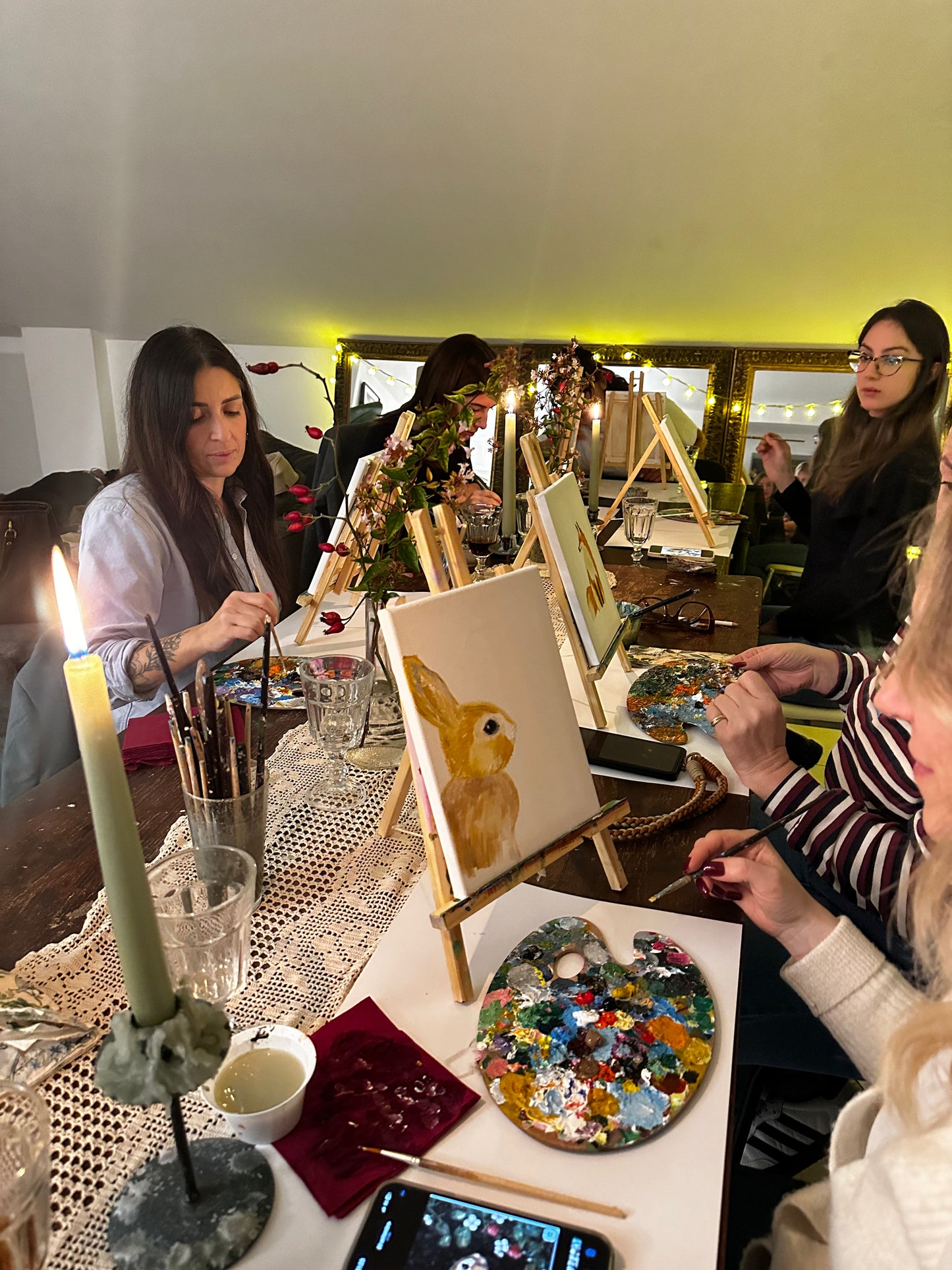 Prenotazione – Workshop Serale con Cena & Pittura