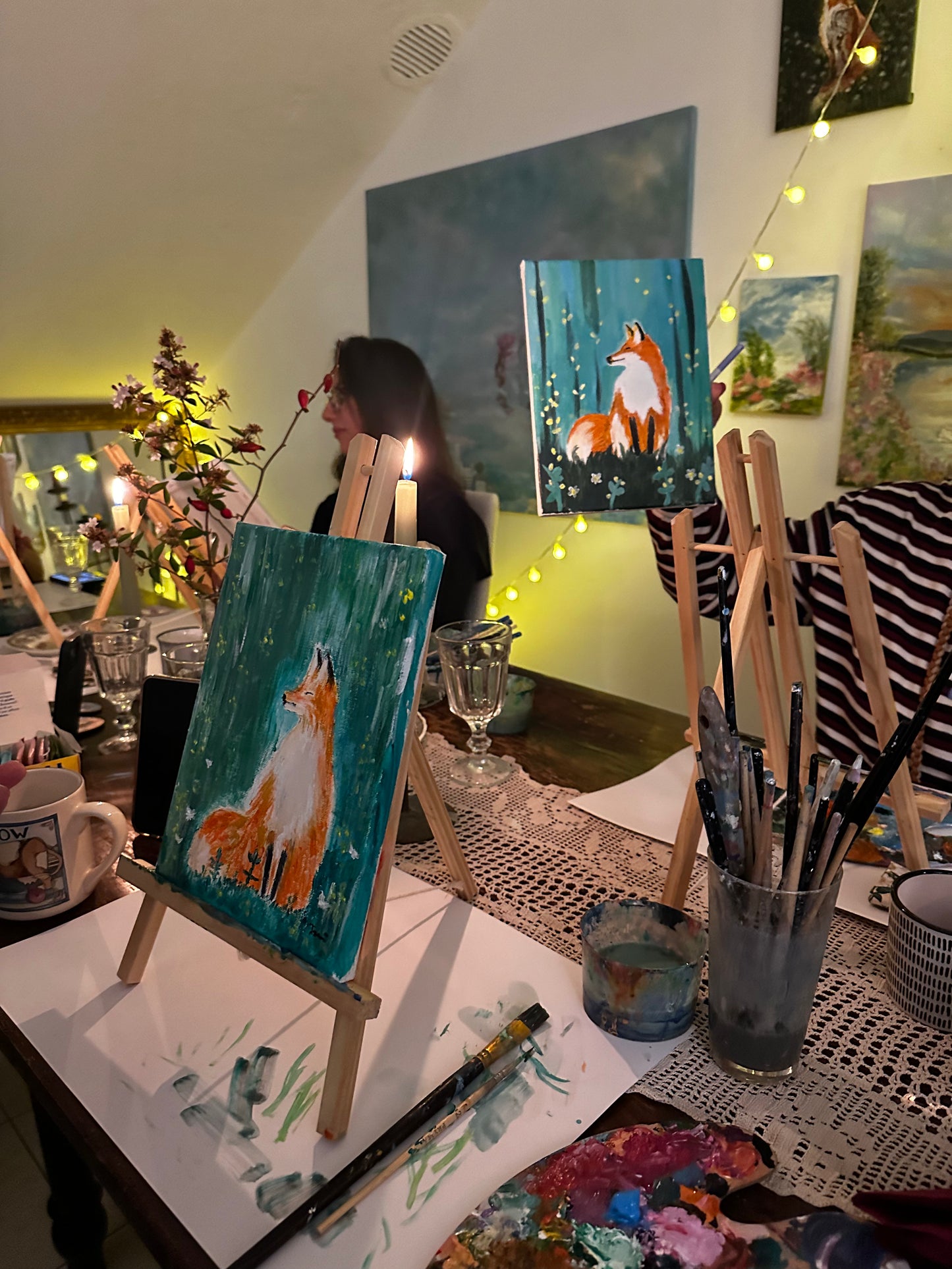 Workshop Virtuale di Pittura – con kit completo e lezione dal vivo con Yvonne