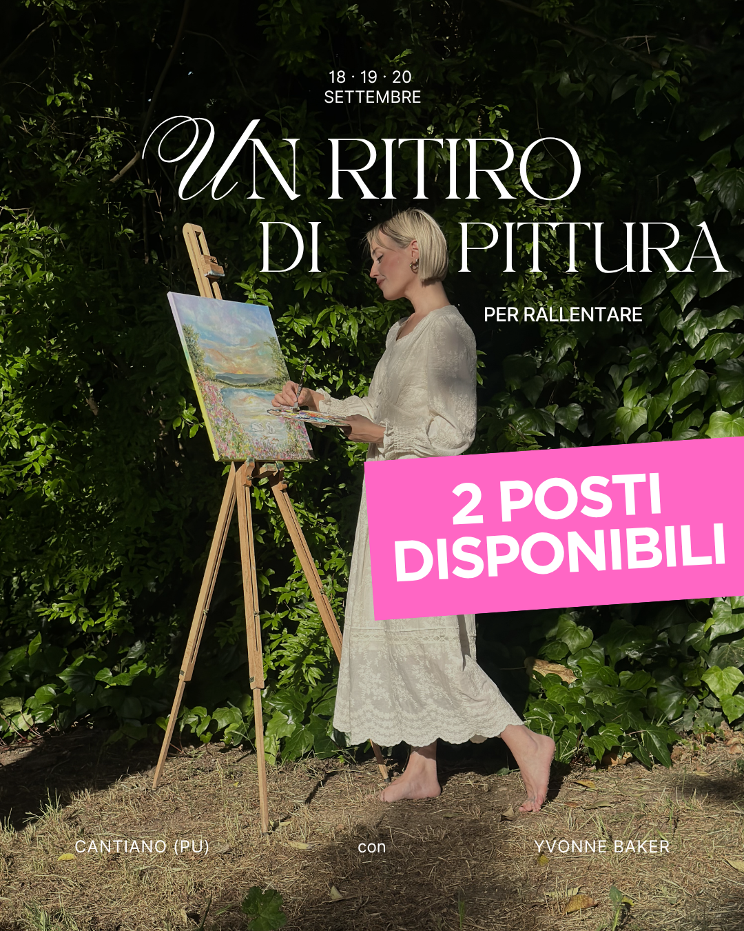RITIRO ARTISTICO Settembre