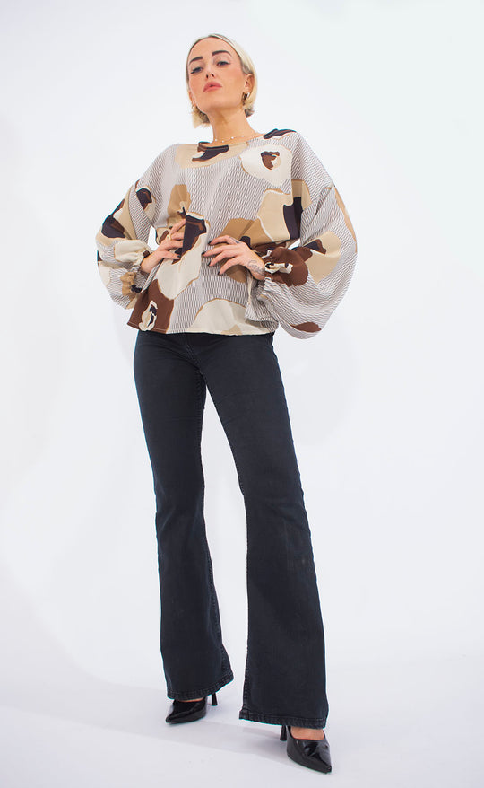 Blusa in seta