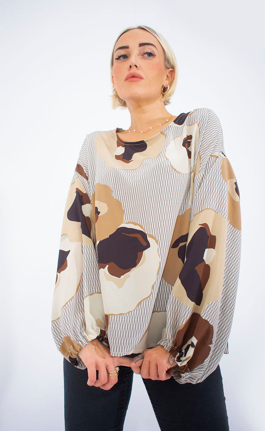 Blusa in seta