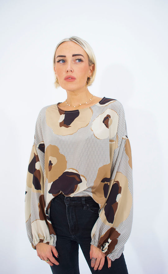 Blusa in seta