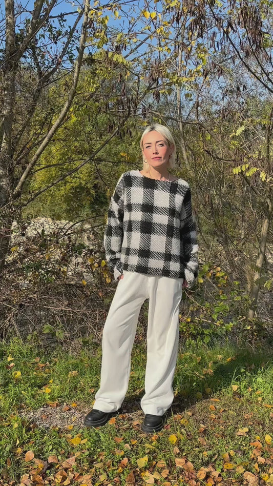 Maglioncino Bianco e Nero