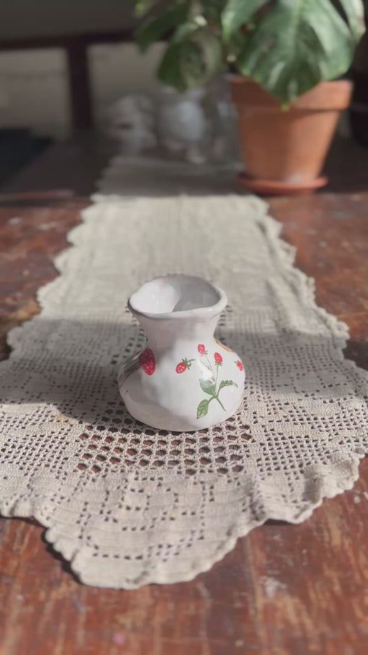 Vasetto con cerbiatto