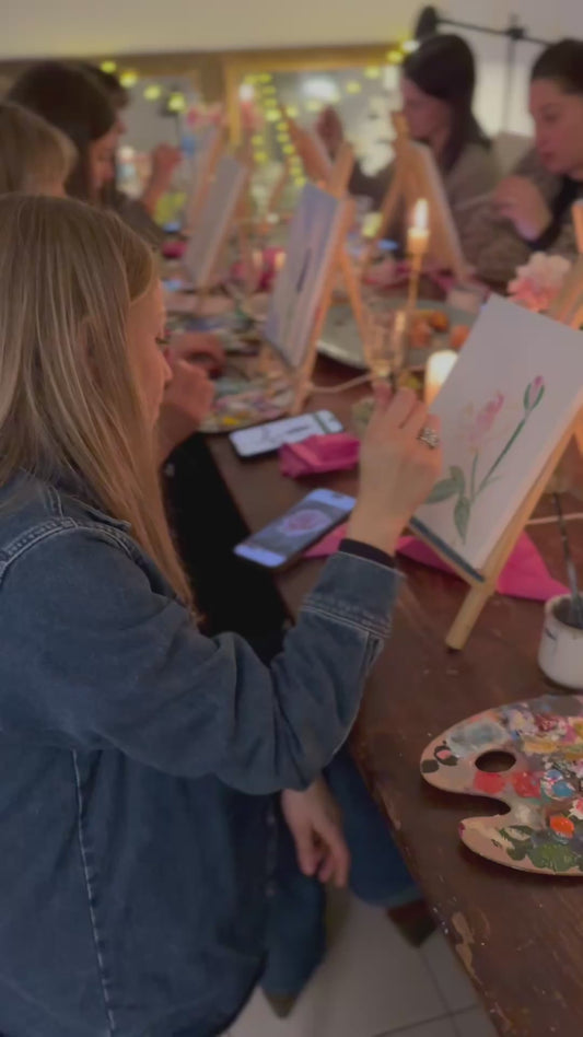 Prenotazione – Workshop Serale con Cena & Pittura