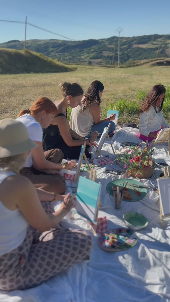 Prenotazione – Workshop Pomeridiano di Pittura all’aria aperta
