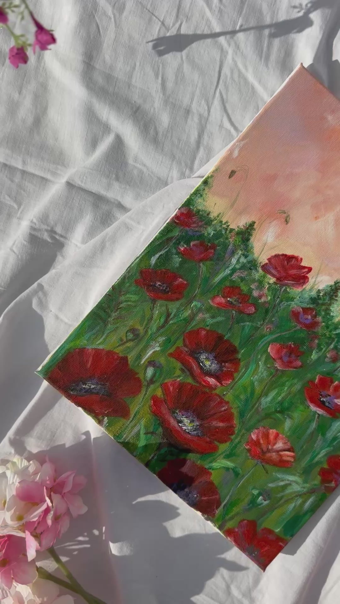 I papaveri - quadro