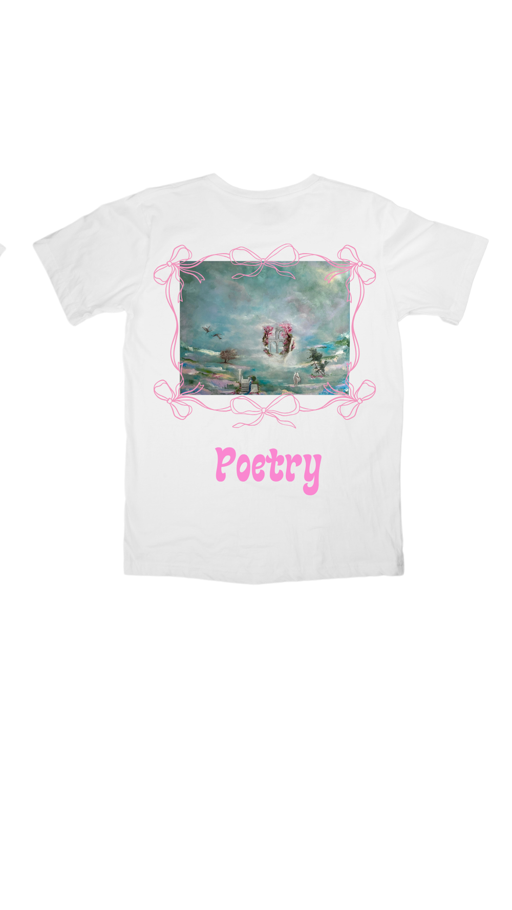 T-shirt Poetry in Cotone Organico